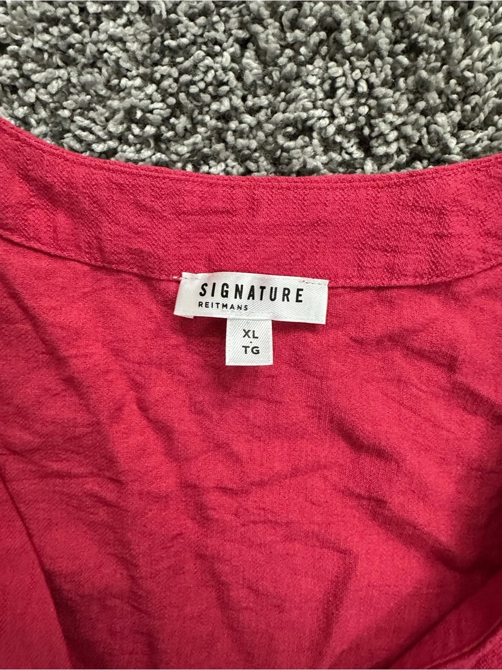 Reitmans Hot Pink Doll Dress (XL) - Picture 4 of 6